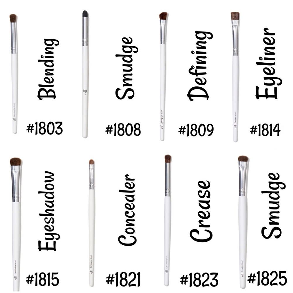 Elf Individual Cosmetic Brushes